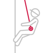 Point d'accrochage pour suspension