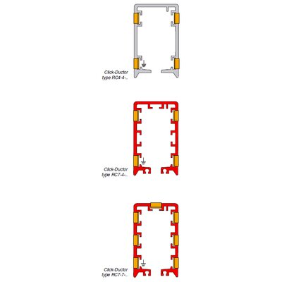 Housings RC4 and RC7 Click Ductor