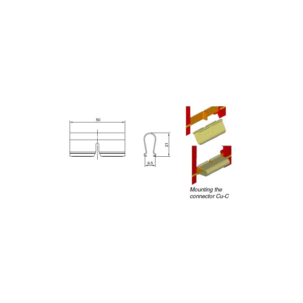 Copper connections Click Ductor
