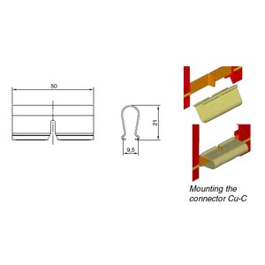 Copper connections Click Ductor