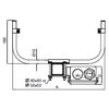 Click-Ductor towing arm for collector trolleys