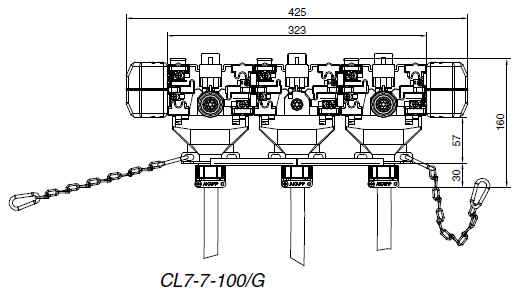 CL7 7 100 G drawing