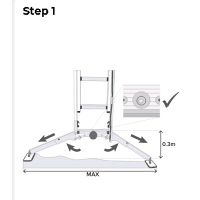 Extension Ladder Euro Fall Control FEU-FC
