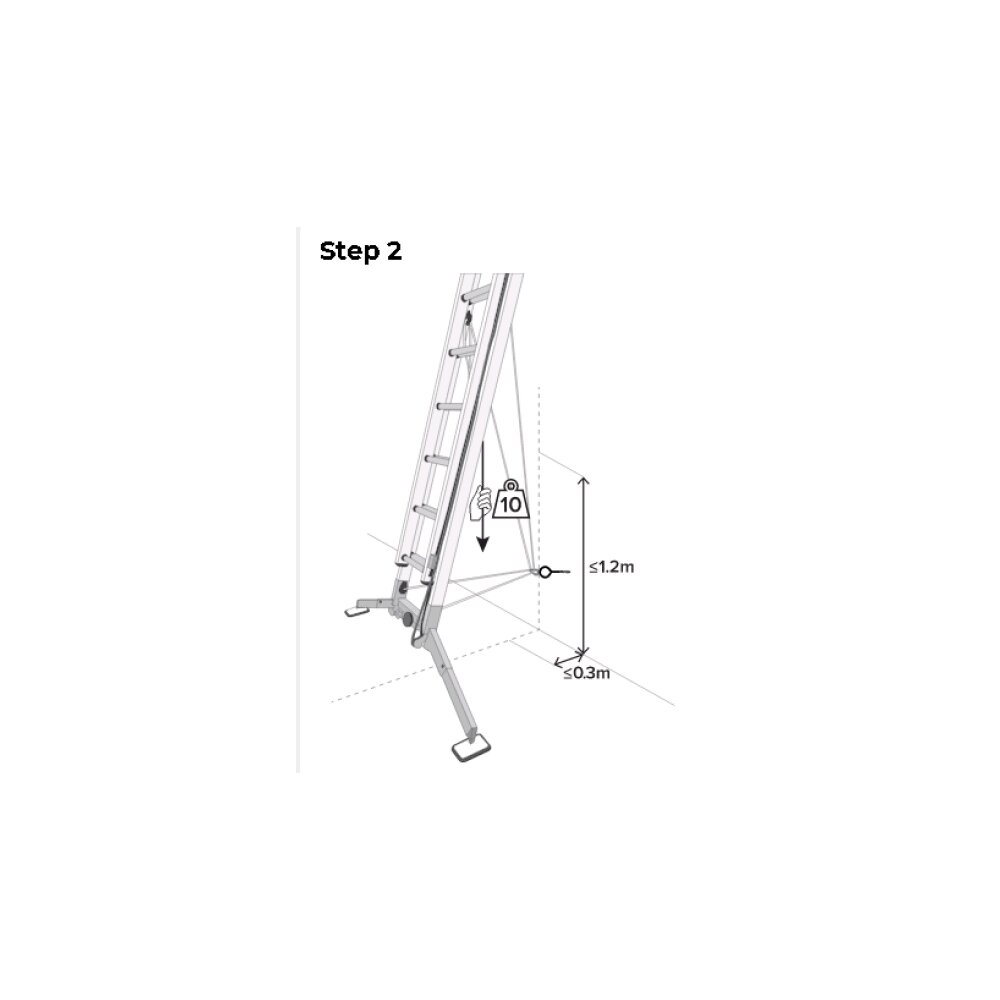 Extension Ladder Euro Fall Control FEU-FC