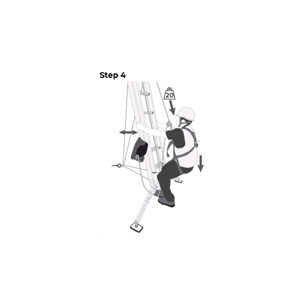 Extension Ladder Euro Fall Control FEU-FC
