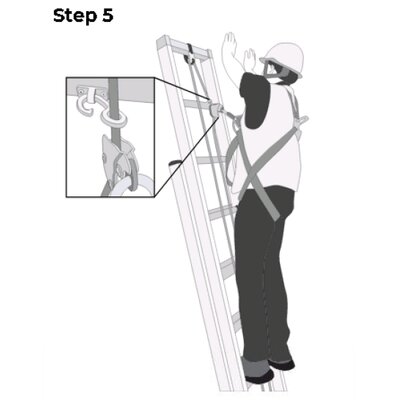 Extension Ladder Euro Fall Control FEU-FC