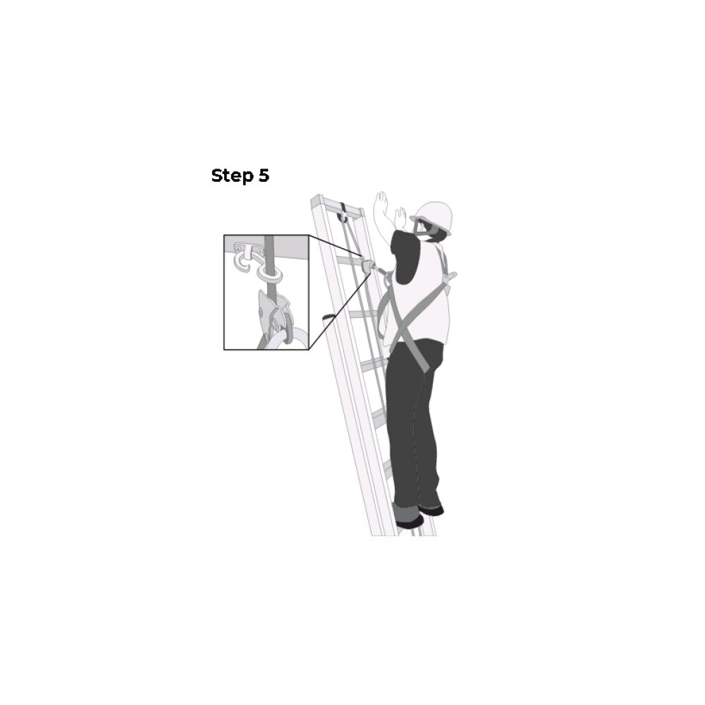 Extension Ladder Euro Fall Control FEU-FC