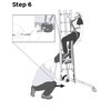 Extension Ladder Euro Fall Control FEU-FC