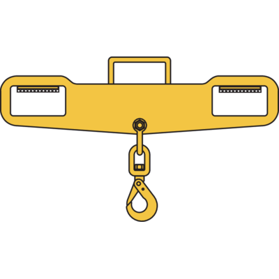 Hijsjuk Heftruck met hijshaak
