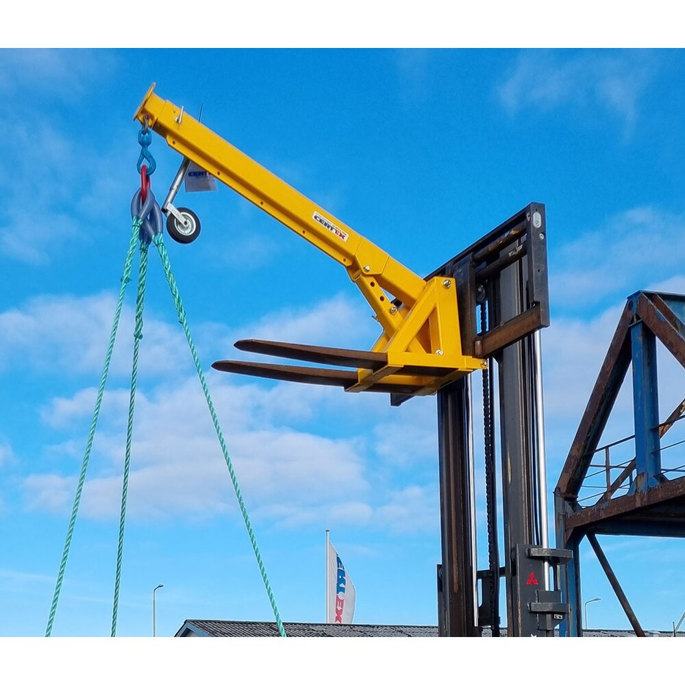 Hijsjuk Heftruck - Kraanarm met Telescooplader