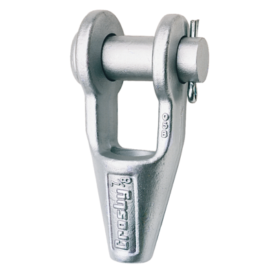 G-416 open spelter socket (gaffelsocket)