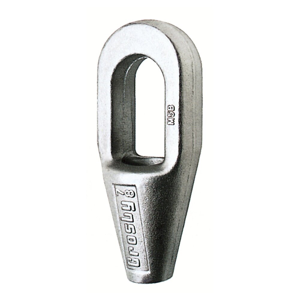 G-417 closed spelter socket (beugelsocket)