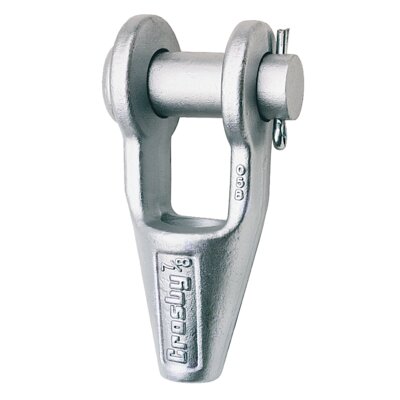 G-416 open spelter socket (gaffelsocket)
