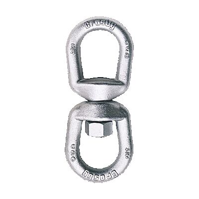 Crosby G-402 Regular Swivel is a forged galvanized swivel not suited for rotation with load
