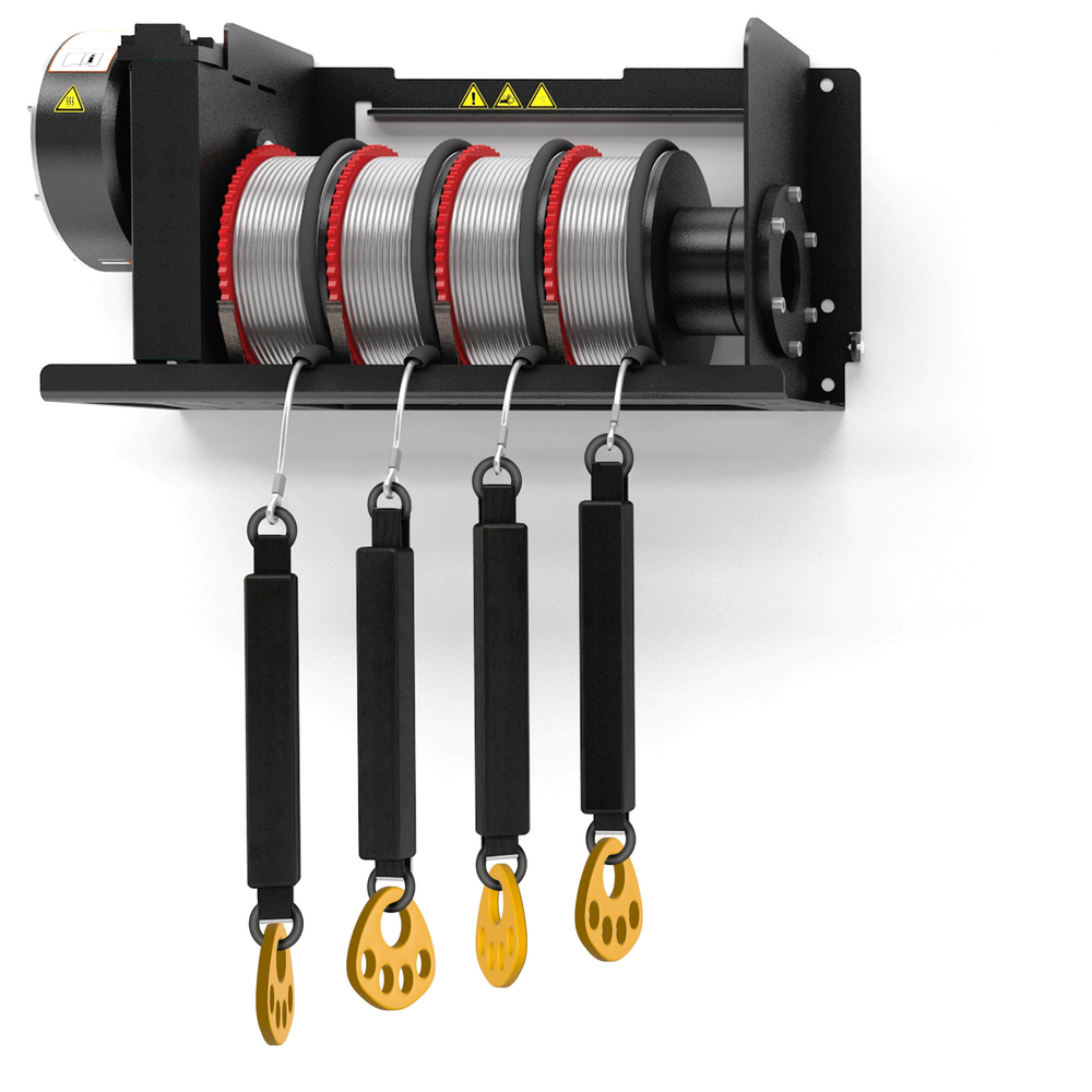 Evacuator® rescue device for high structures 50 - 300 m