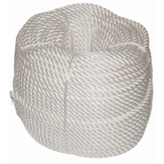 Nylon Rope White 3-Strand