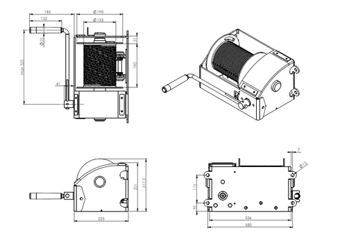 Gebuwin Theatre Winch TW drawing