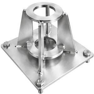 Floor Socket for Swivel Davit Crane, Stainless Steel