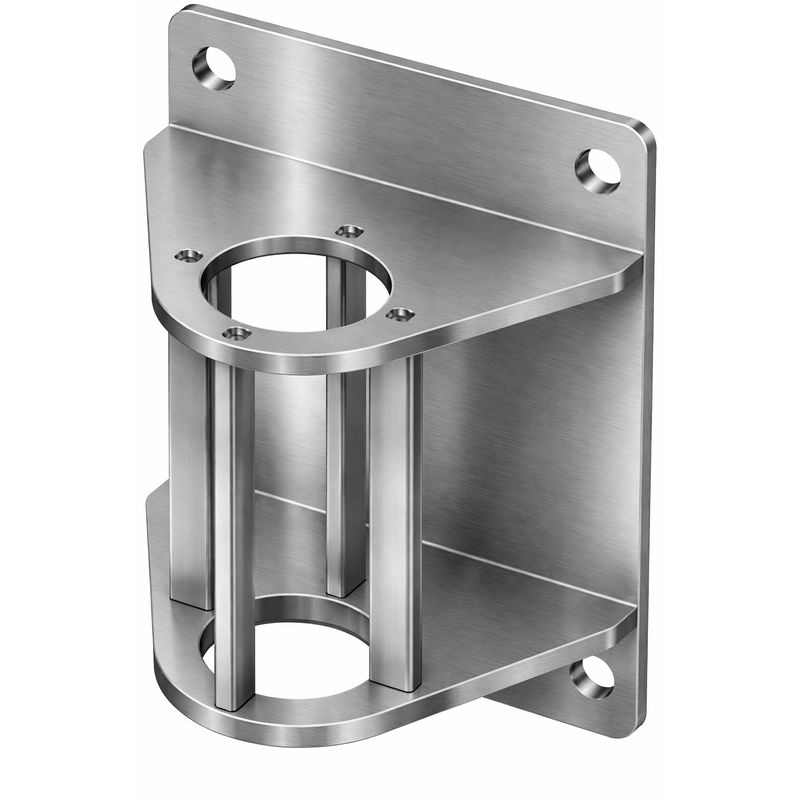 Wall Socket for Swivel Davit Crane, Stainless Steel | Mennens Belgique
