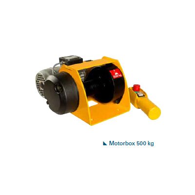Elektrische lier - Motorbox 150 - 500 kg