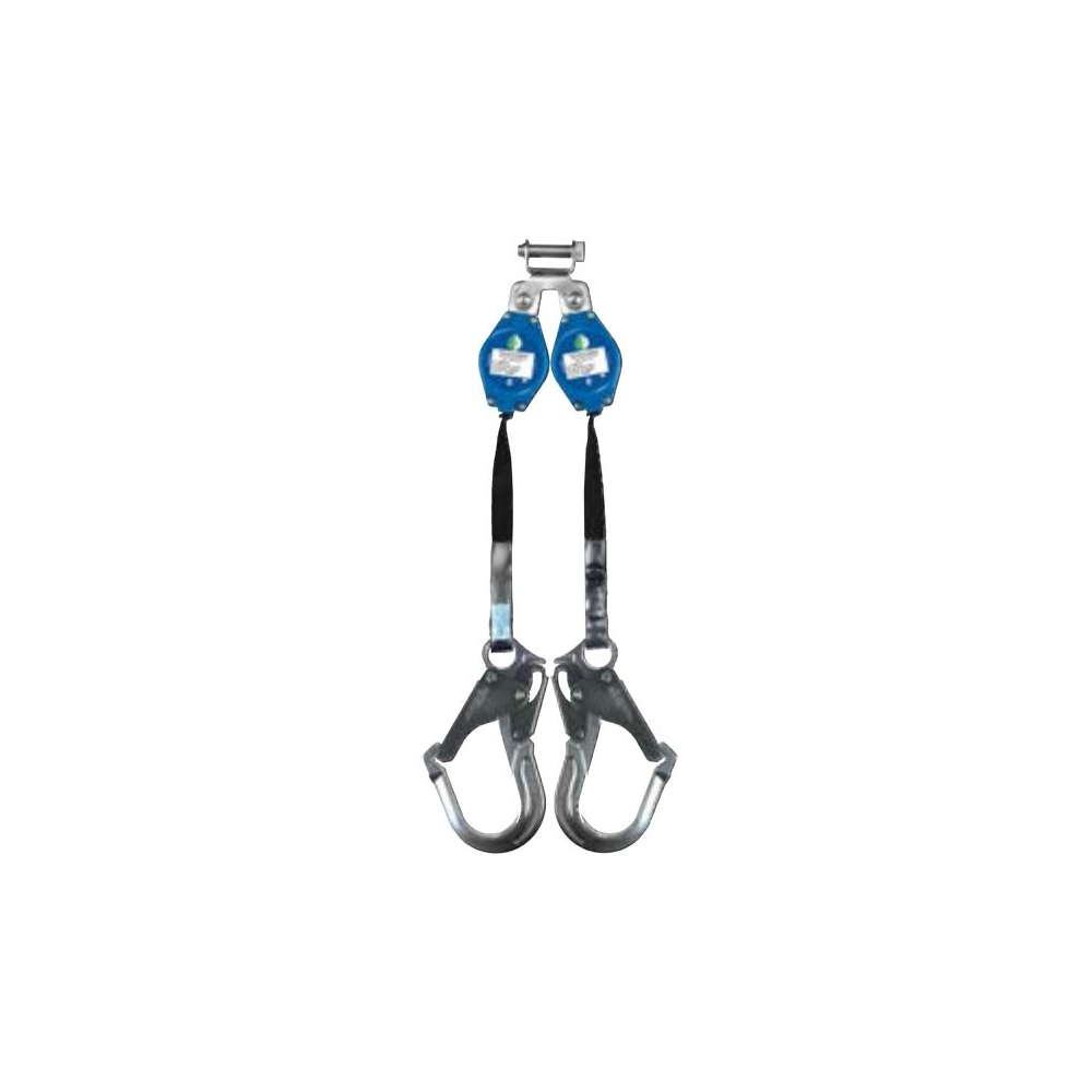 Fall Arrest Twin Block IKAR HWB with Scaffold Hooks