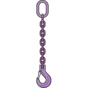 Elingue De Levage Chaîne 2 Brins Avec Crochet Raccourcisseur Elingu Chaine 2 Brins Elingue De Levage Chaine 2 Brins Avec Croche