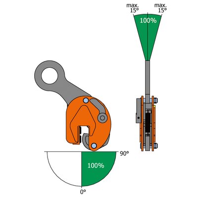 BKW verticale profielklem
