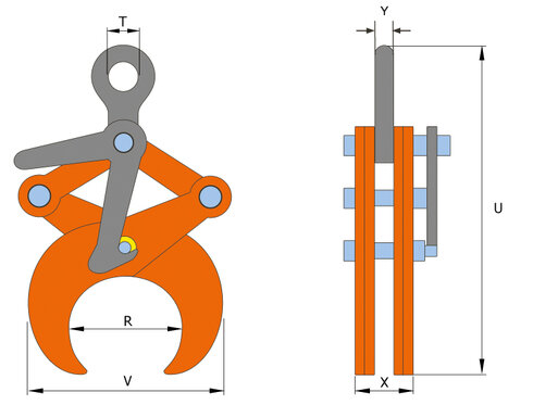 Pewag TLW drawing