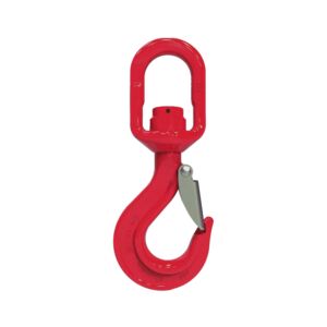 Crochet De Levage Pivotant 3200 Kg - Acier Allié - Pour Grues, Remorques, Chantiers - Sécurité Renforcée