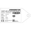 Powertex description tag for 6 mm Grade 10/100 short link chain Powertex description tag for 6 mm Grade 10/100 short link chain