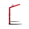Industrial pallet fork with automatic load balancing system Industrial pallet fork with automatic load balancing system