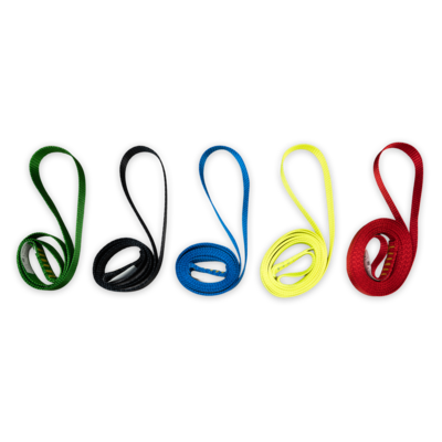 Powertex color coded anchor lifting slings: green, black, blue, yellow, red Powertex color coded anchor lifting slings: green, black, blue, yellow, red