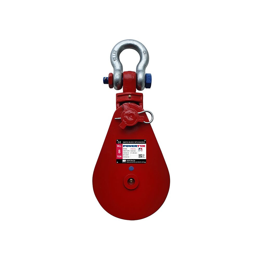 POWERTEX klapblok met sluiting PSBS-S2