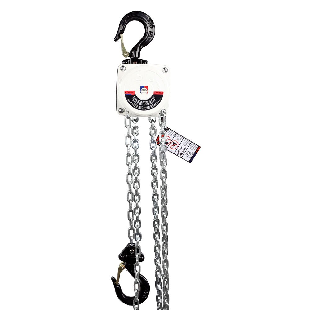 Powertex Aluminium handkettingtakel PACB-S1OLP met  overlastbeveiliging