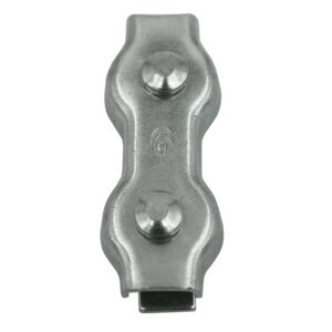 Riisoyu 200 Pièces Manchons à Trou Ovale 2mm - Sertissage Câble Acier Aluminium, Serre-câbles Robuste