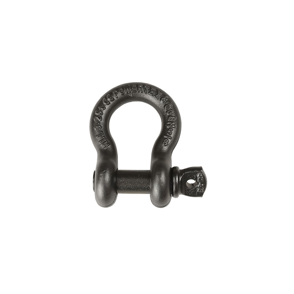 POWERTEX Harpsluiting borstbout Blackline
