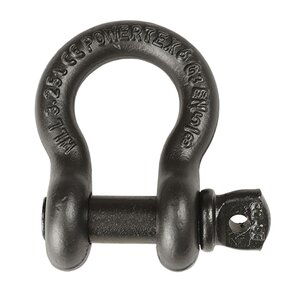 POWERTEX Harpsluiting borstbout Blackline
