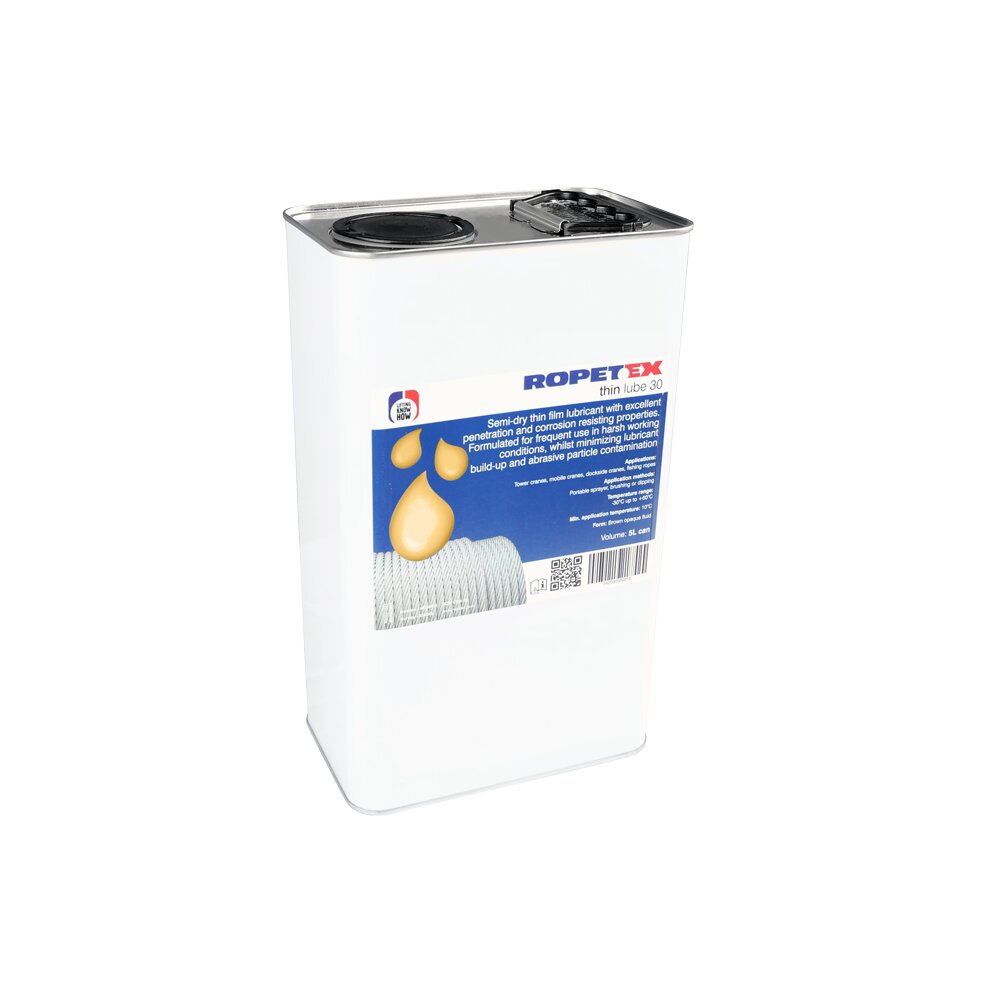 Bidon de 5 litres de graisse Ropetex Thin Lube 30