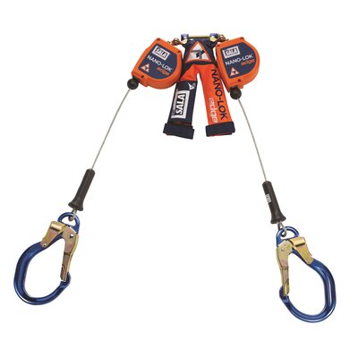Nano Lok Edge miniblok met staalkabel, getest op scherpe rand