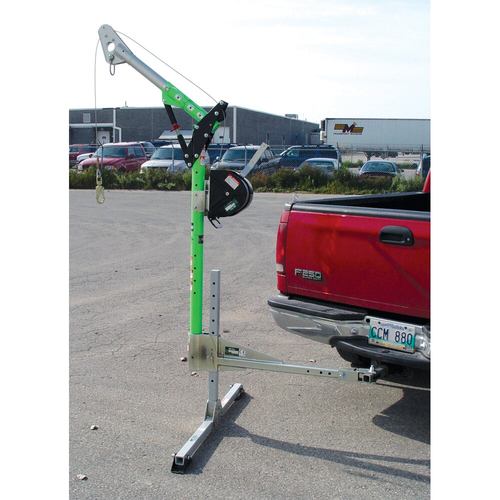 Advanced Products: Verankering die afsteunt op de trekhaak van voertuig
