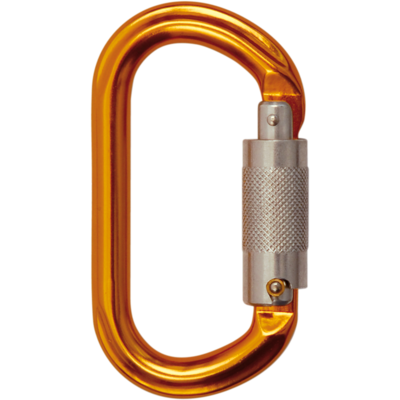 For your fall protection needs, quality Carabiner Ovaloy Tri Skylotec in aluminium. 