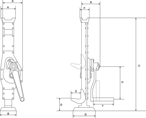 Scheme Top Rack Jack