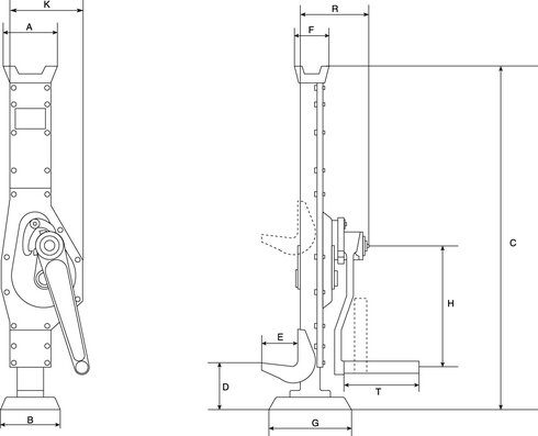 Scheme Top Rack Jack