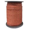 Polypropylene fibre rope 3-strand orange