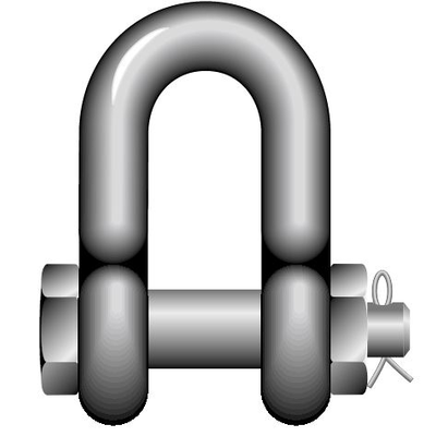 Stainless Steel Dee Shackles R-7823 Safety Bolt