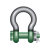 G-5163 Harpsluiting MB "Polar" Green Pin