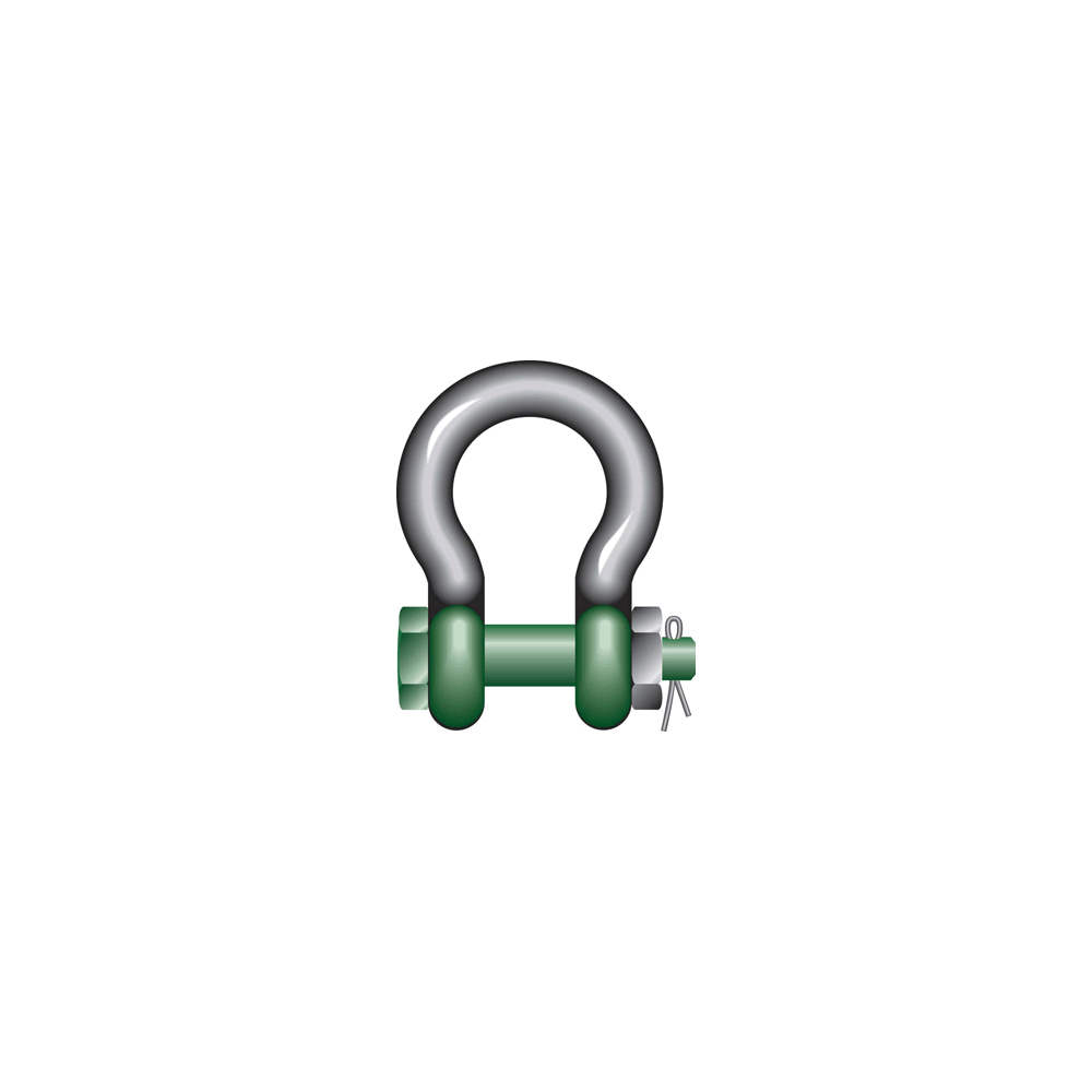 G-5163 Harpsluiting MB "Polar" Green Pin