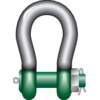P-6031 Harpsluiting MB "Polar Heavy Duty" Green Pin