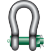 P-6036 Harpsluiting MB "Heavy Duty" Green Pin