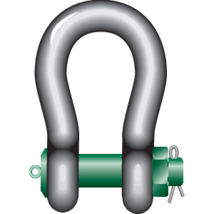 P-6036 Harpsluiting MB "Heavy Duty" Green Pin